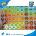 3D anti fake brand protection custom puffy stickers